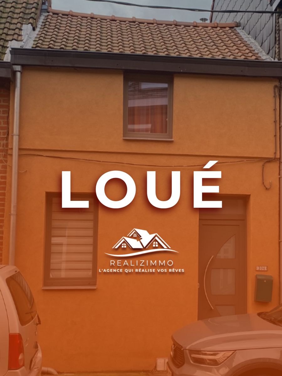 Maison 2 chambres avec jardin au cœur de La Louvière