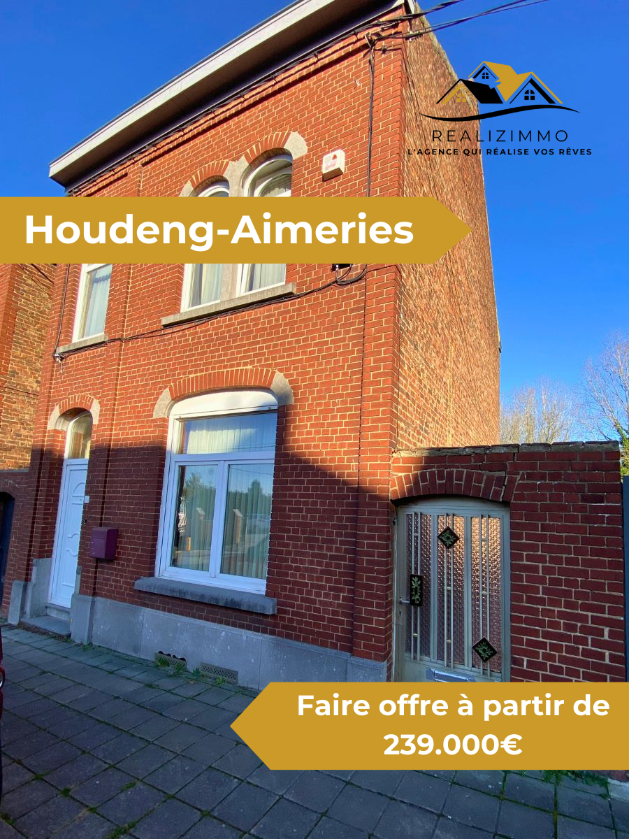 A vendre Maison de Maître à Houdeng-Goegnies