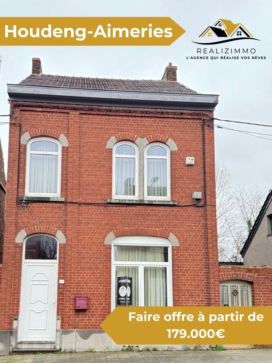 A vendre Maison 4 façades à Houdeng-Aimeries