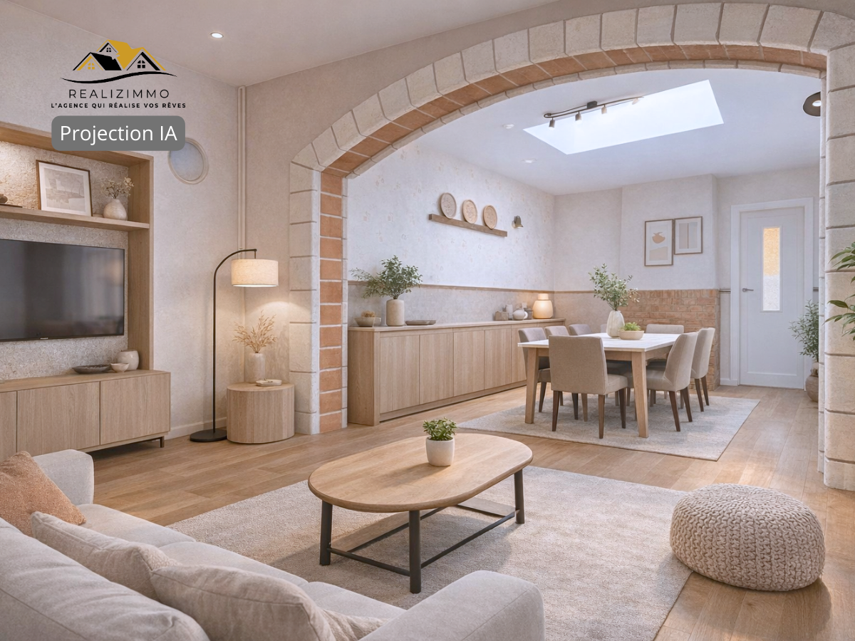 Charmante maison unifamiliale avec jardin