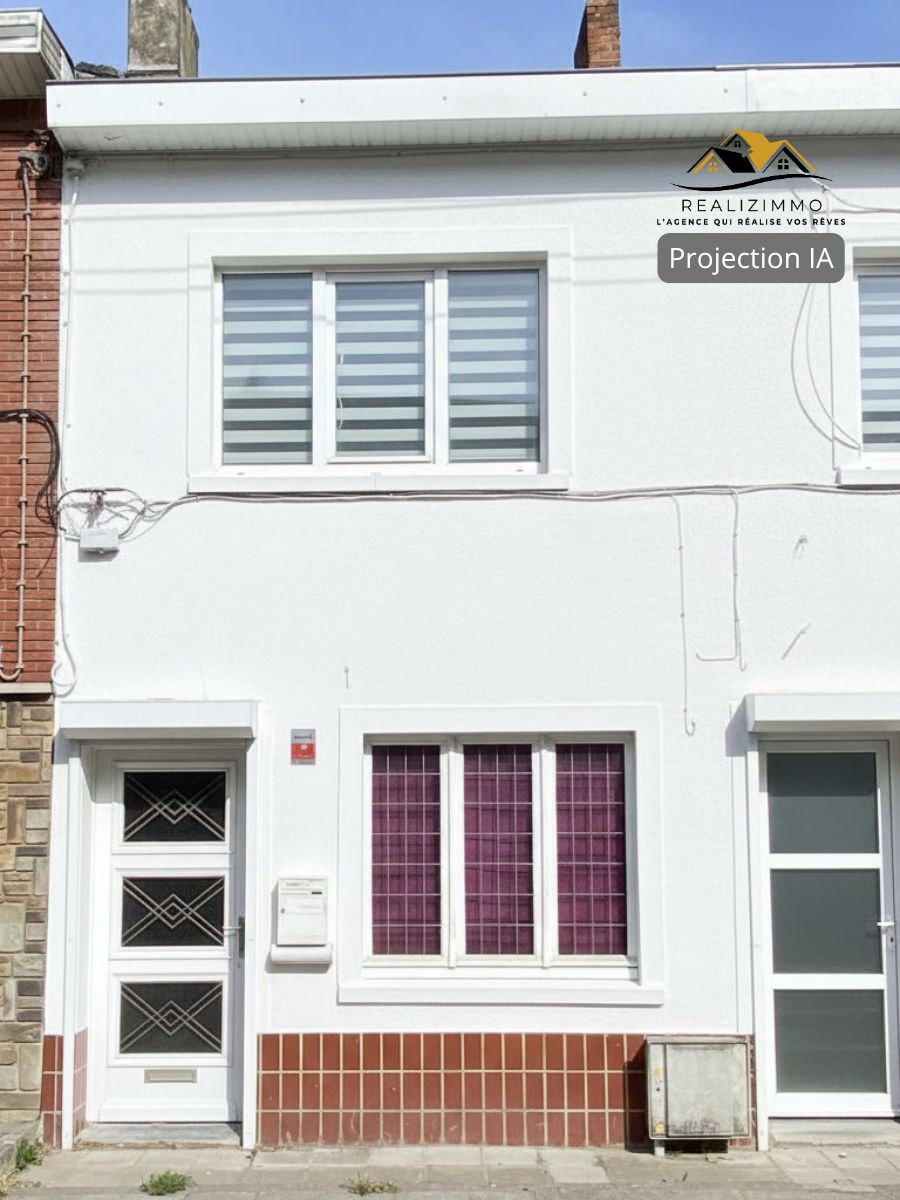 Maison 2 chambres avec jardin à La Hestre