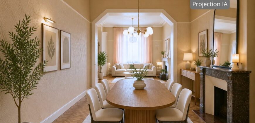 Jolie maison de maître à rénover avec grand jardin 